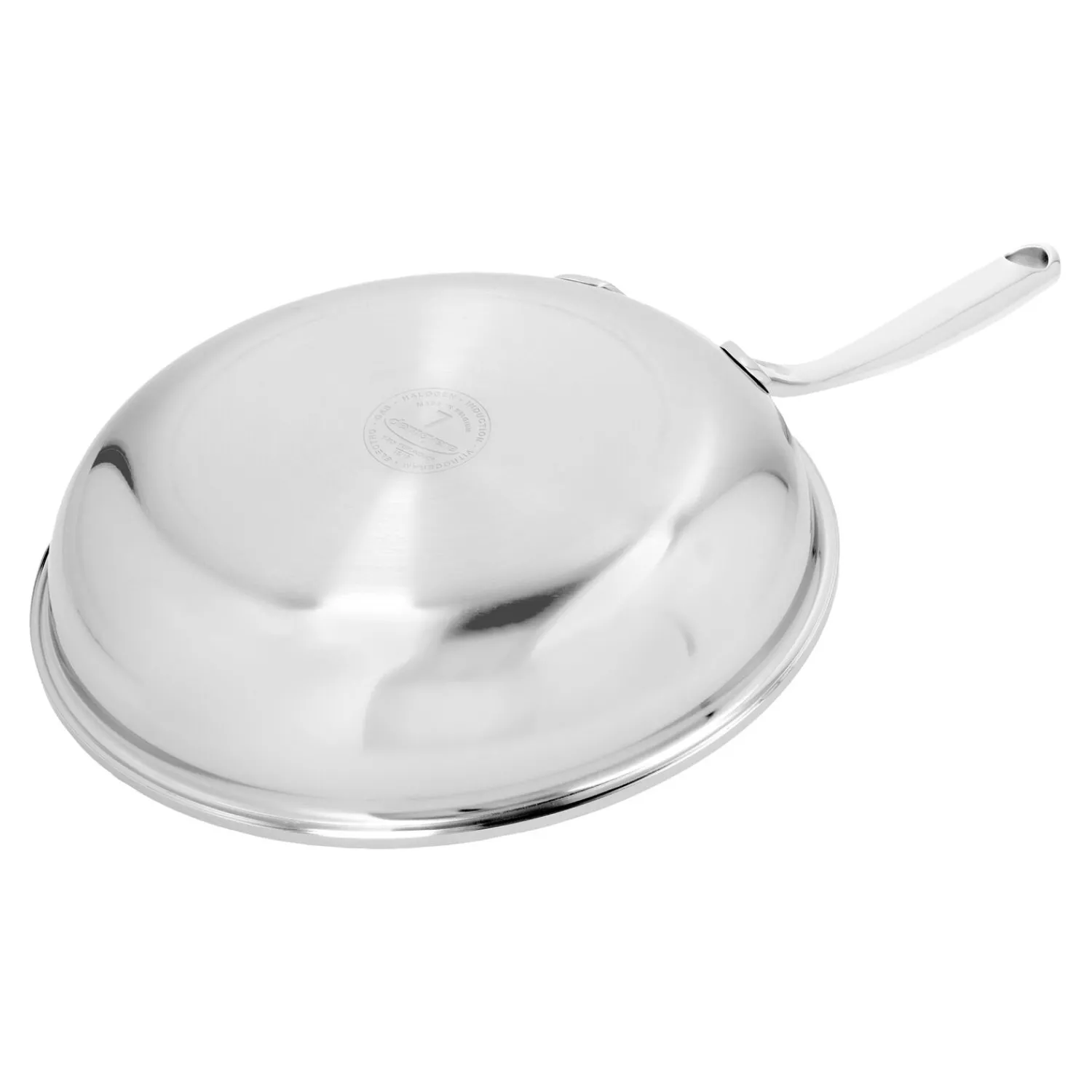Demeyere Poêle 24 cm, Inox 18/10, Argent Discount