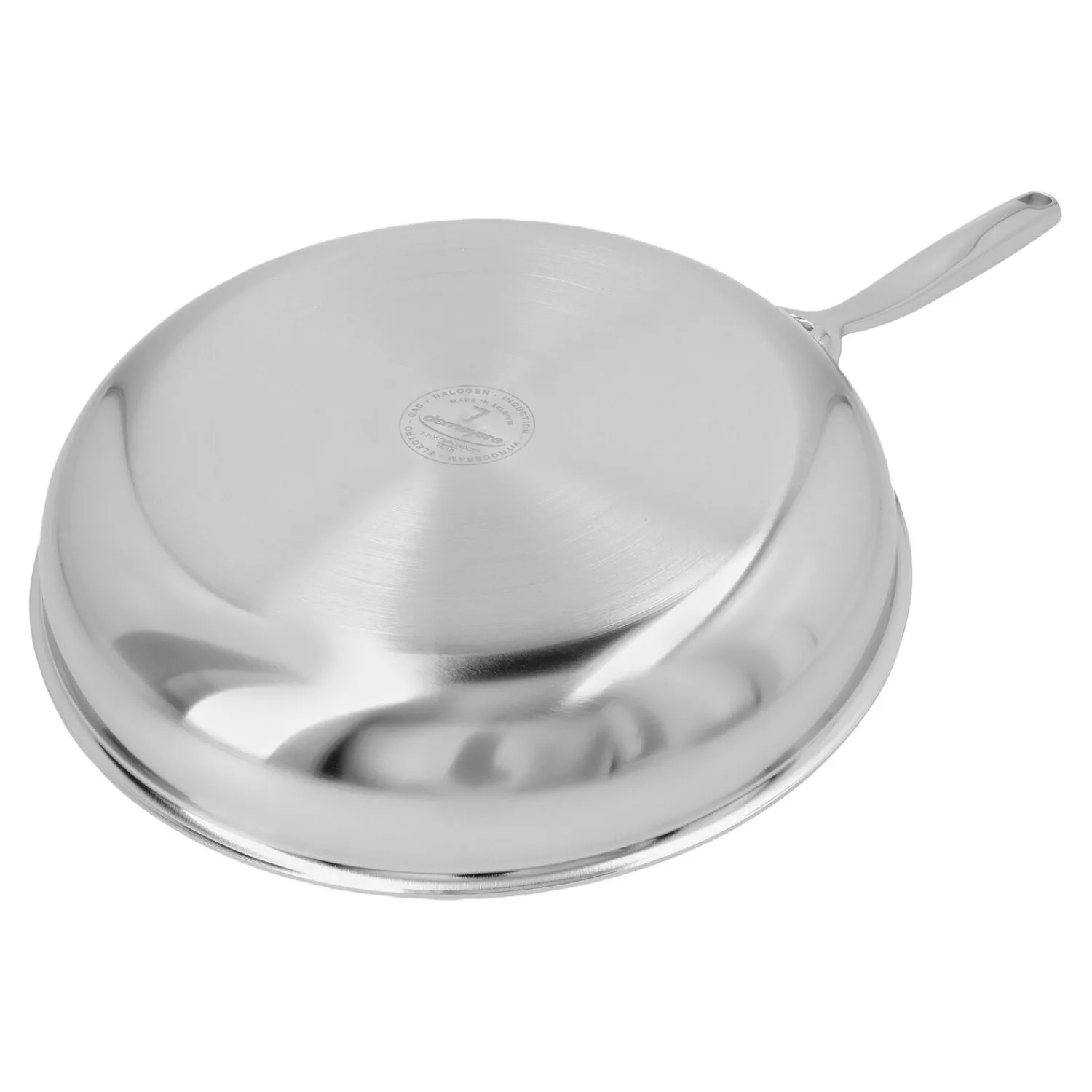 Demeyere Poêle 28 cm, Inox 18/10, Argent Discount