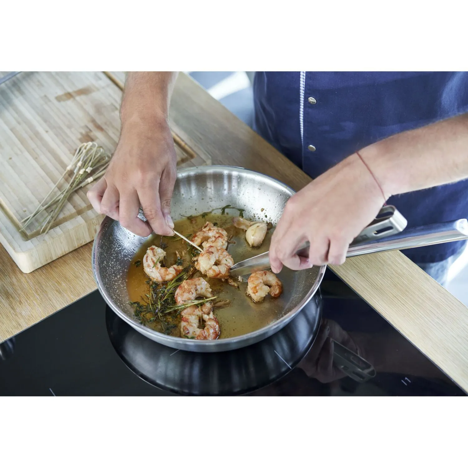 ZWILLING Poêle 20 cm, Inox 18/10, Argent Hot