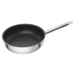 ZWILLING Poêle 26 cm, Inox 18/10, Noir argenté Sale