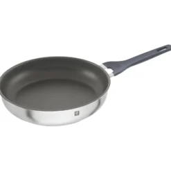 ZWILLING Poêle, 28 cm, Inox 18/10, Revêtement antiadhésif en céramique