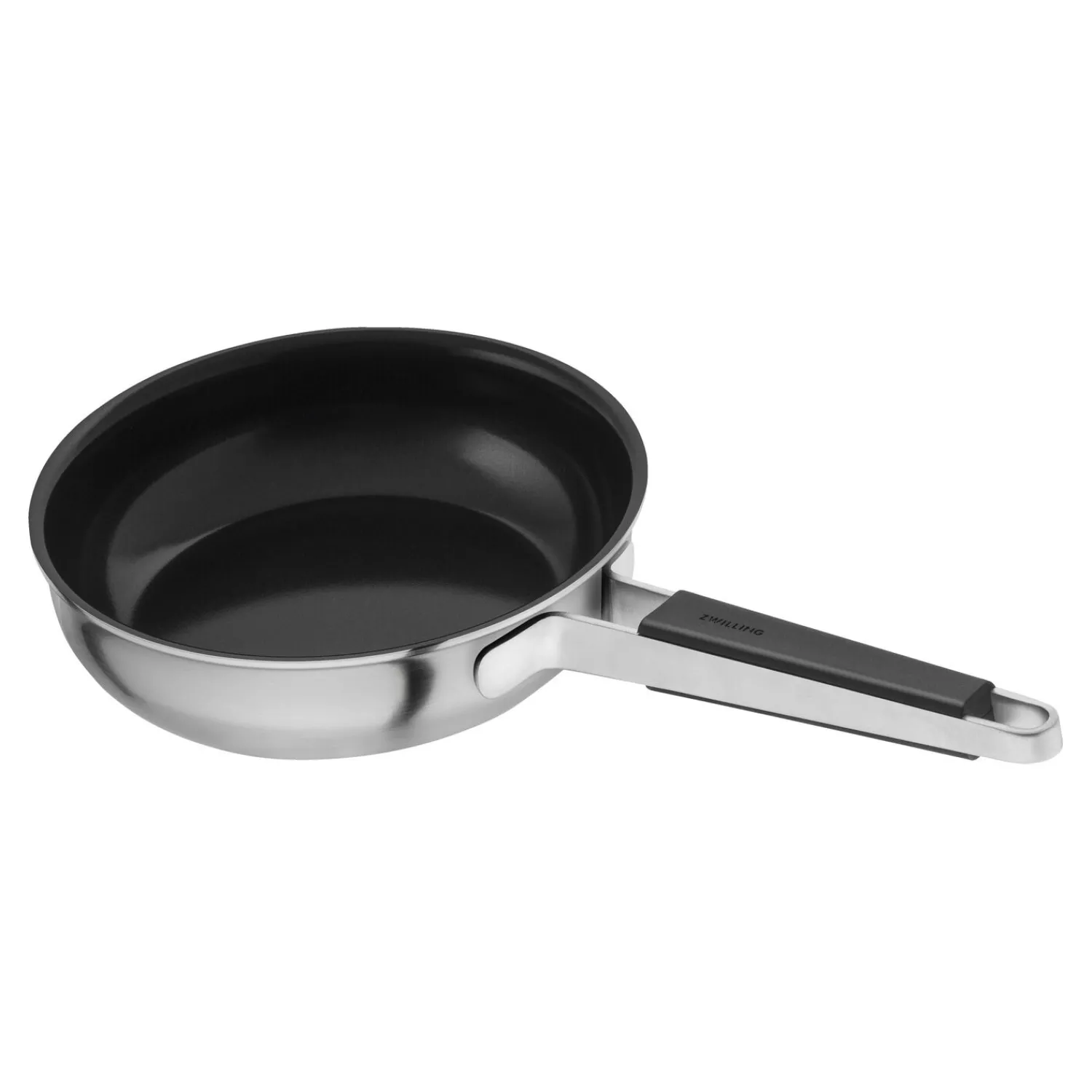 ZWILLING Poêle, 20 cm, Inox 18/10, Revêtement antiadhésif en céramique Argent Online