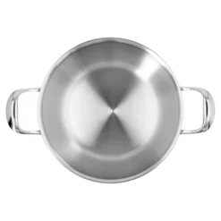 Demeyere Poêle de service avec couvercle à double paroi 24 cm, Inox 18/10 Online
