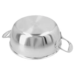 Demeyere Poêle de service avec couvercle à double paroi 24 cm, Inox 18/10 Online
