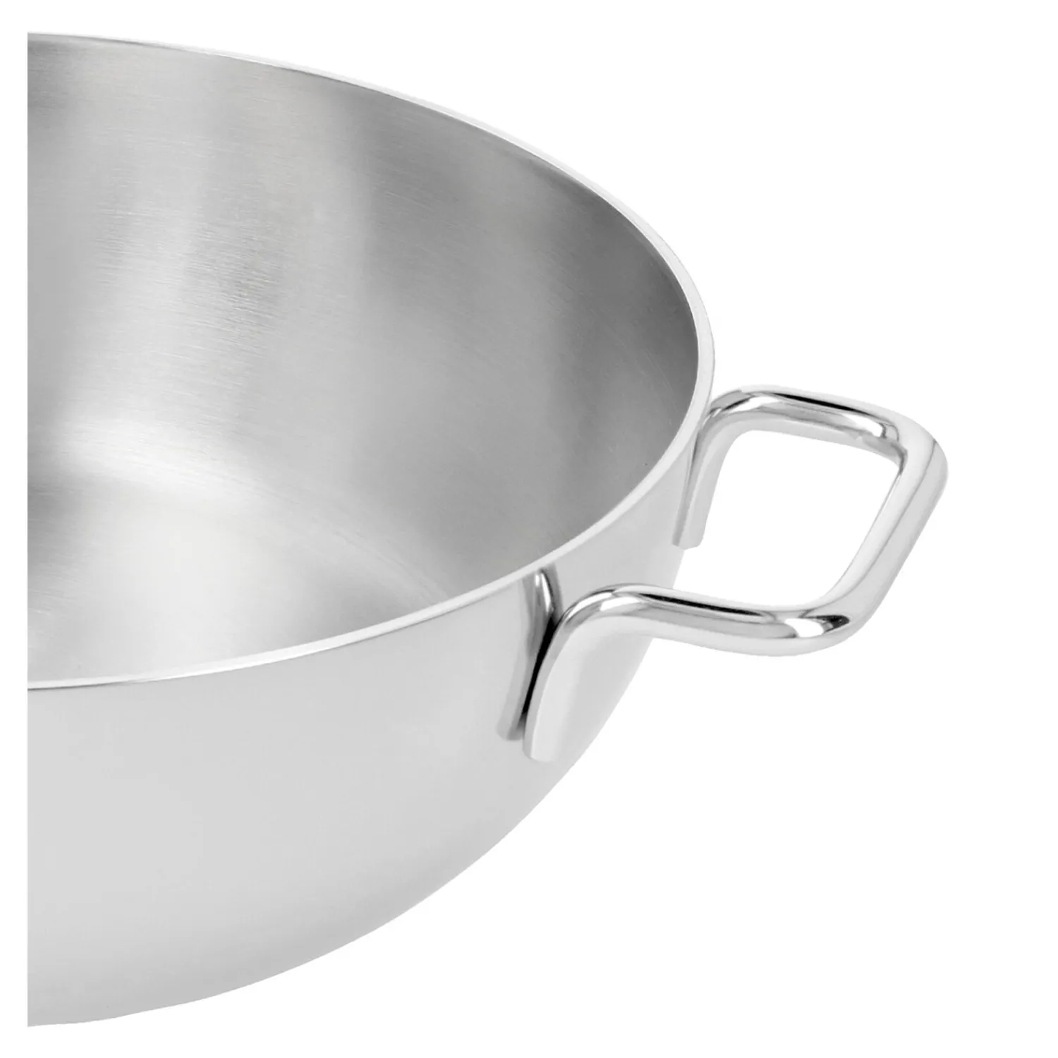 Demeyere Poêle de service avec couvercle en verre 28 cm, Inox 18/10 Outlet