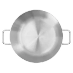 Demeyere Poêle de service avec couvercle en verre 28 cm, Inox 18/10 Outlet