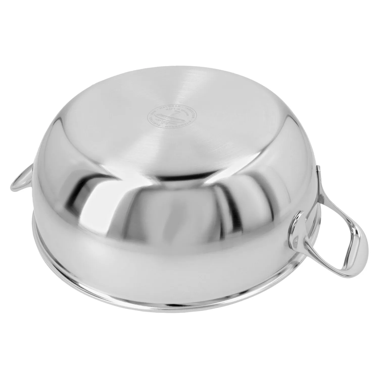 Demeyere Poêle de service avec couvercle à double paroi 28 cm, Inox 18/10 Clearance