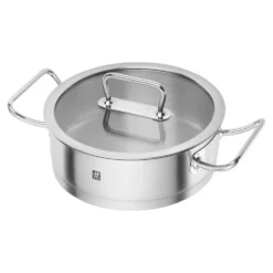 ZWILLING Poêle de service 24 cm, Inox 18/10