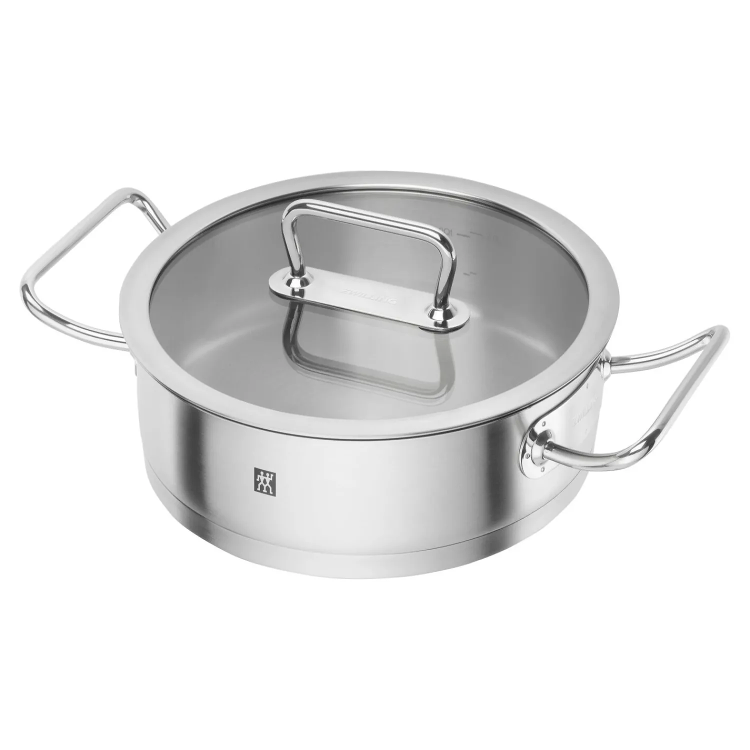 ZWILLING Poêle de service 24 cm, Inox 18/10