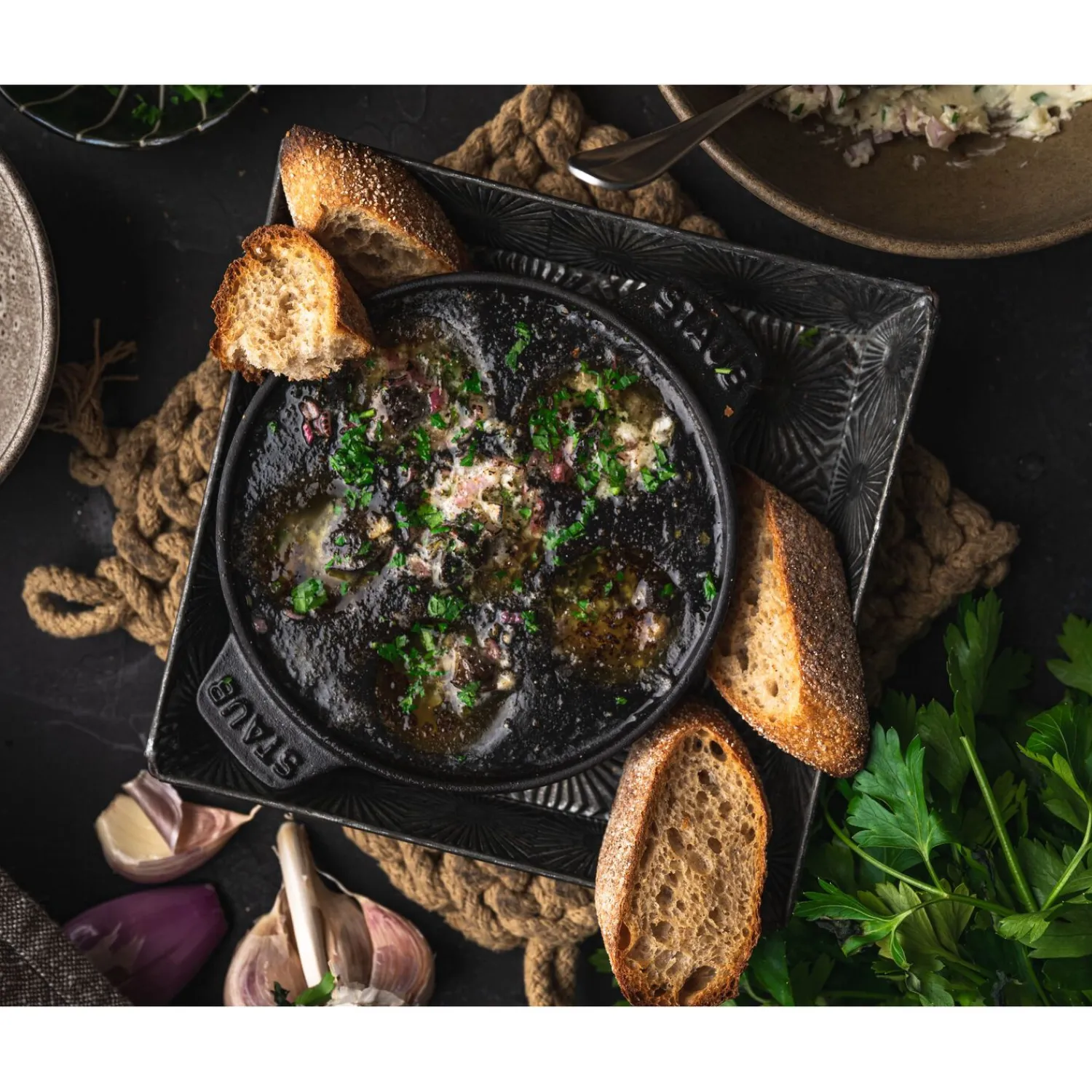 Staub Poêlon à escargots 14 cm Best