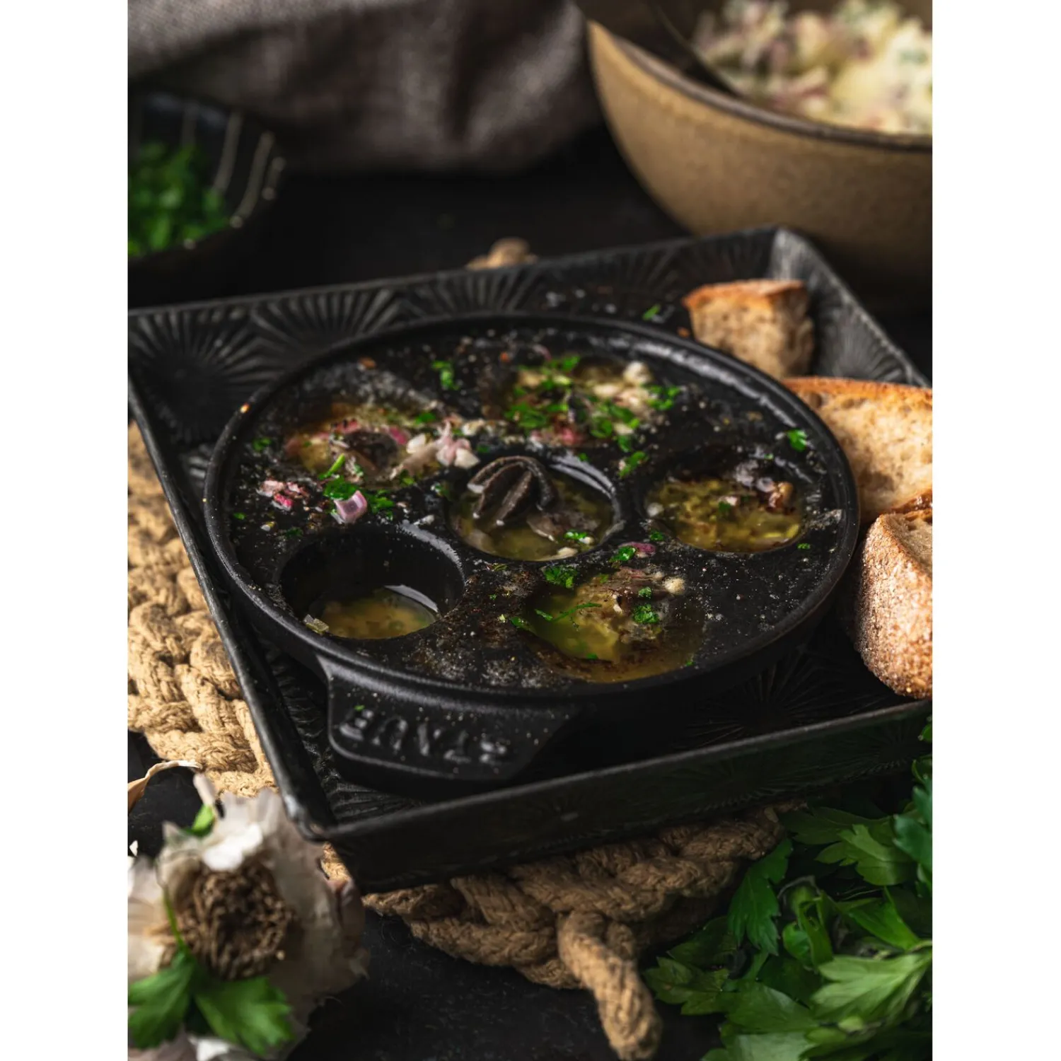 Staub Poêlon à escargots 14 cm Best