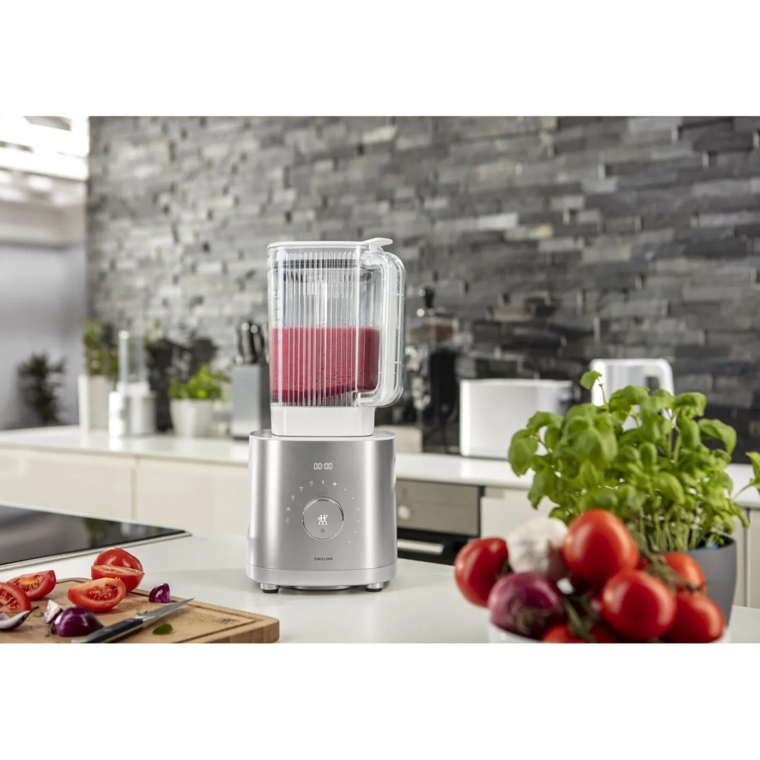 ZWILLING Power Blender, AC Motor Argent Outlet