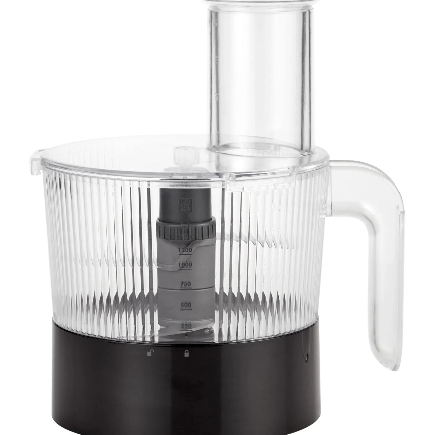 ZWILLING Power Blender Pro avec bol pour robot multifonction, 2-pcs. /1.8/1.2 l, noir mat, Plastique New