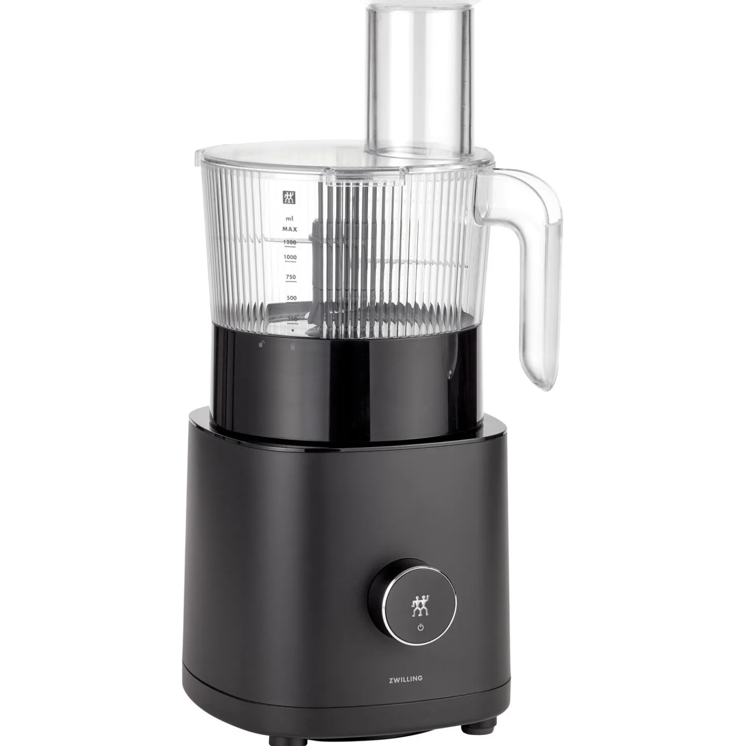 ZWILLING Power Blender Pro avec bol pour robot multifonction, 2-pcs. /1.8/1.2 l, noir mat, Plastique New