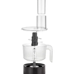 ZWILLING Power Blender Pro avec bol pour robot multifonction, 2-pcs. /1.8/1.2 l, noir mat, Plastique New