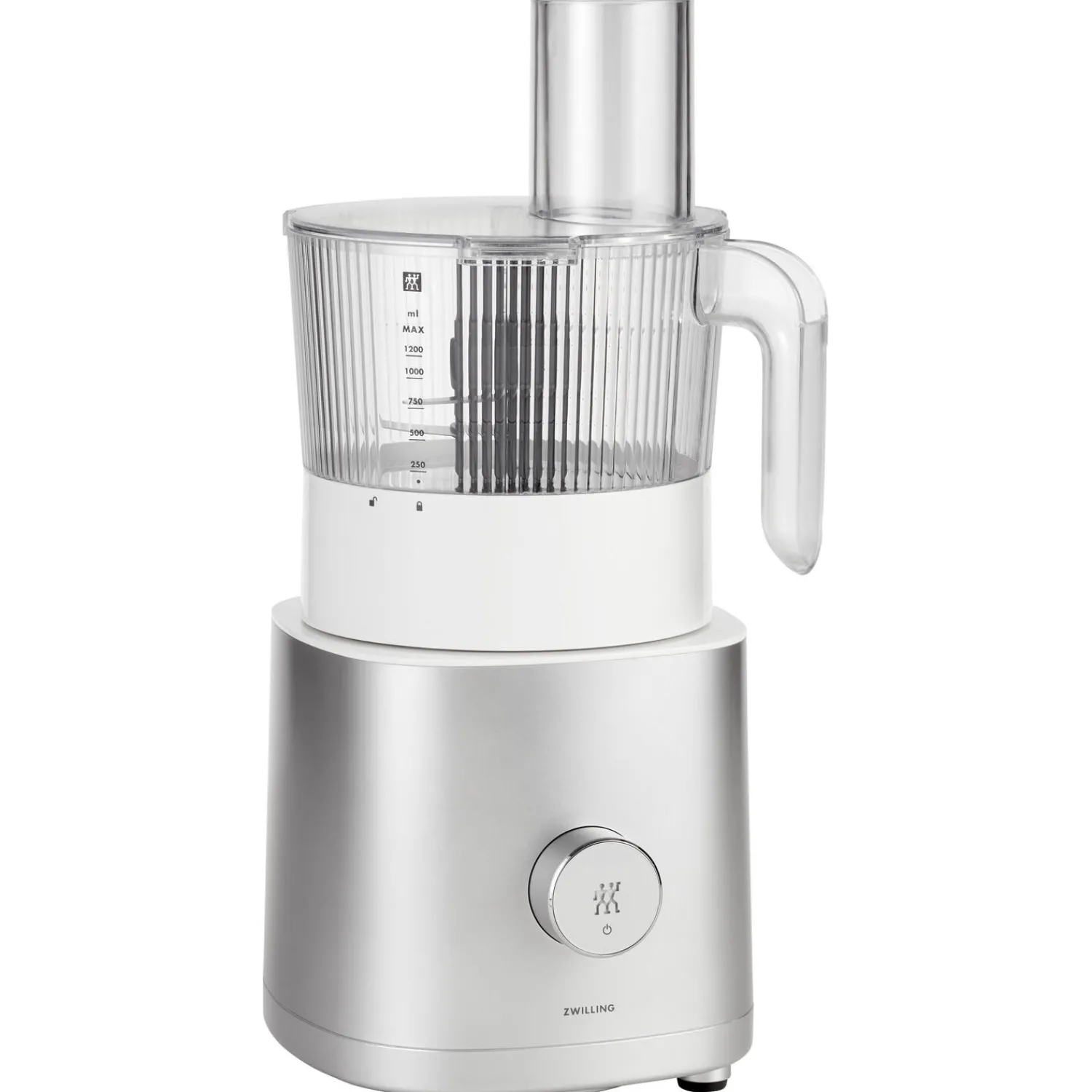 ZWILLING Power Blender Pro avec bol pour robot multifonction, 2-pcs. /1.8/1.2 l, argent, Plastique Hot