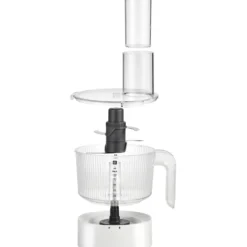 ZWILLING Power Blender Pro avec bol pour robot multifonction, 2-pcs. /1.8/1.2 l, argent, Plastique Hot