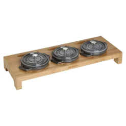 Staub Présentoir, 42 cm x 16 cm, Bambou New