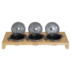 Staub Présentoir, 42 cm x 16 cm, Bambou New