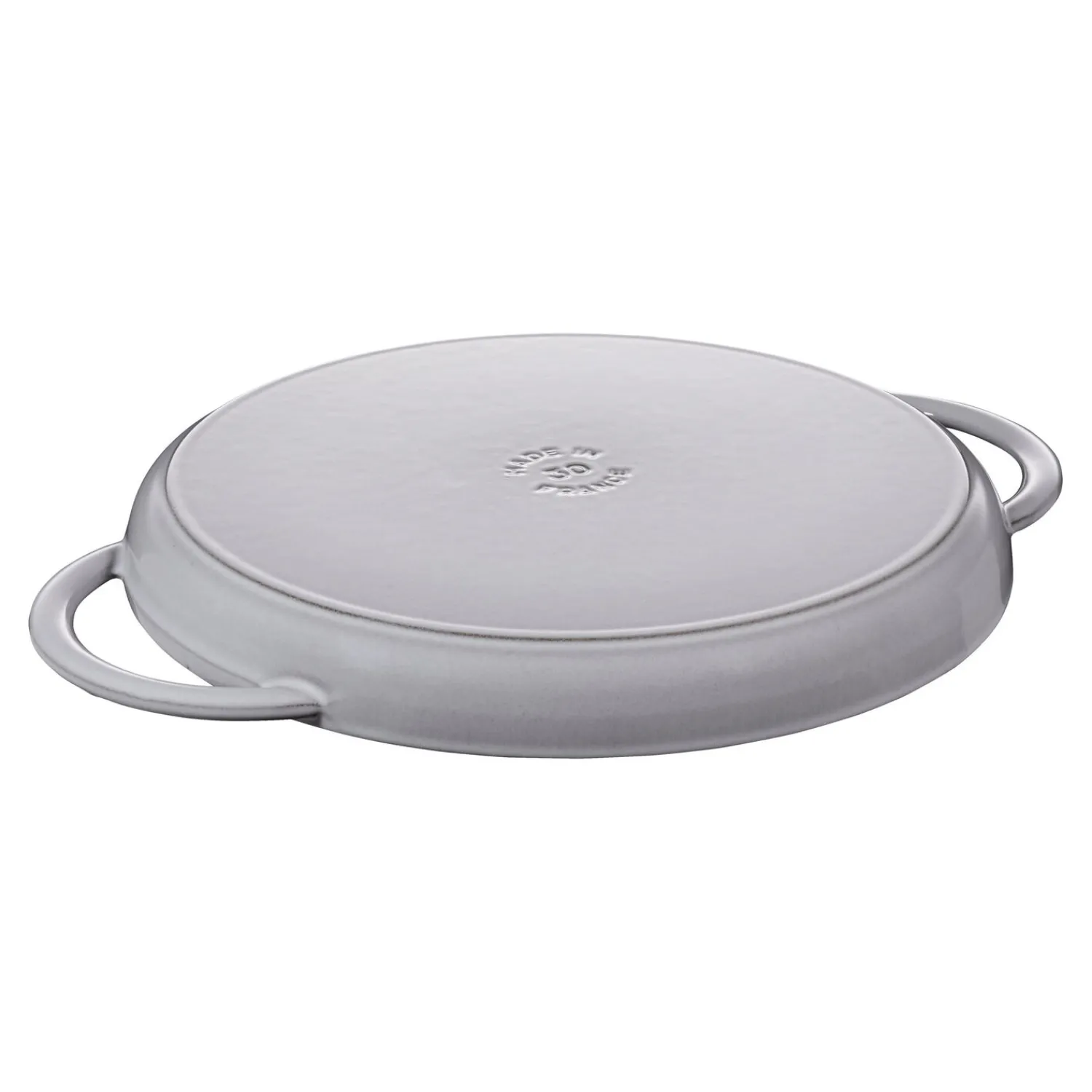 Staub Pure Gril 30 cm, Rond(e), , Fonte Gris graphite New