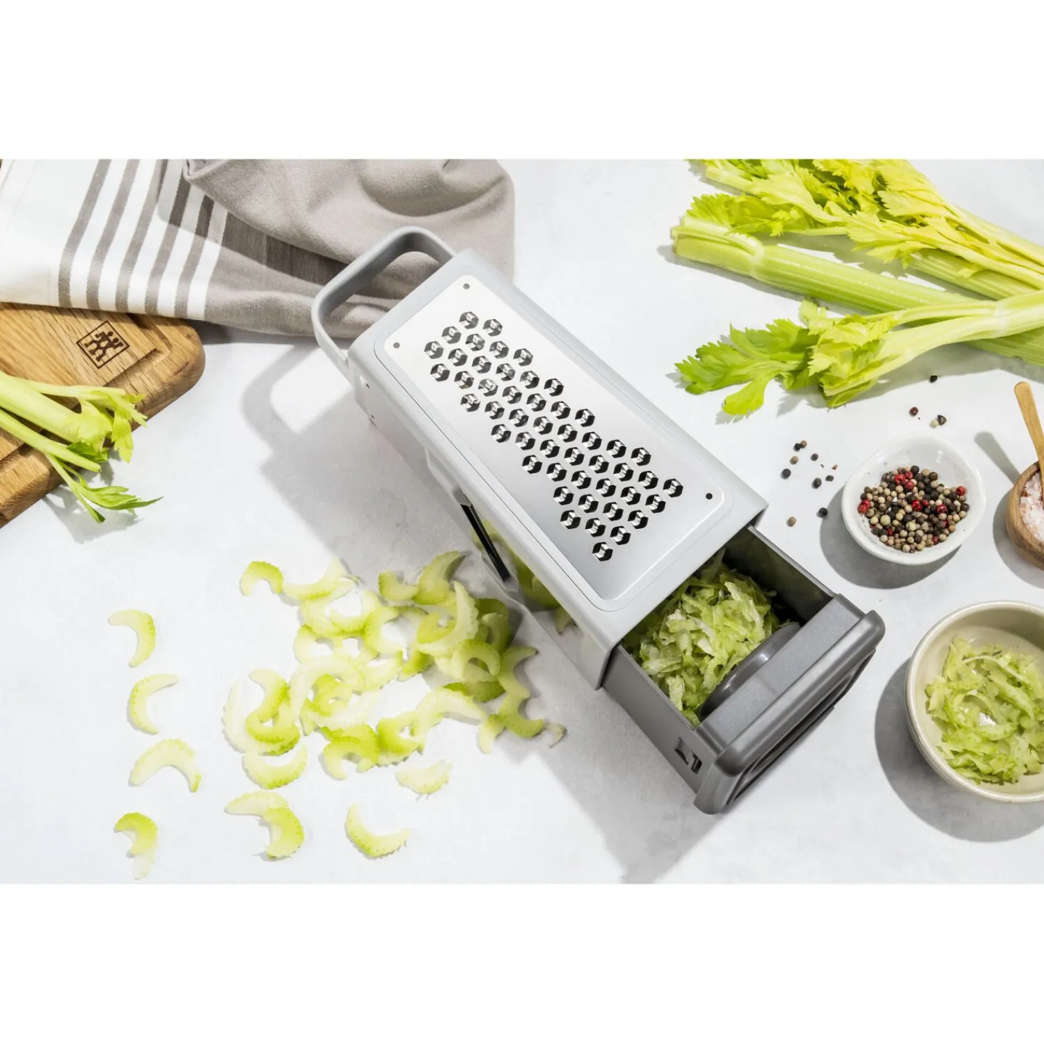 ZWILLING Râpe 4 faces, Gris New