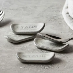 Staub Repose couverts, 4-pcs, Truffe blanche Outlet