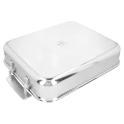 Demeyere Roaster avec grille 39 x 33 cm, Inox 18/10, Argent Clearance