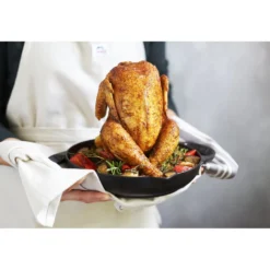 Staub Roaster 24 cm, Fonte, Noir mat Best