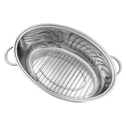 ZWILLING Roaster 41 cm, Inox 18/10, Argent