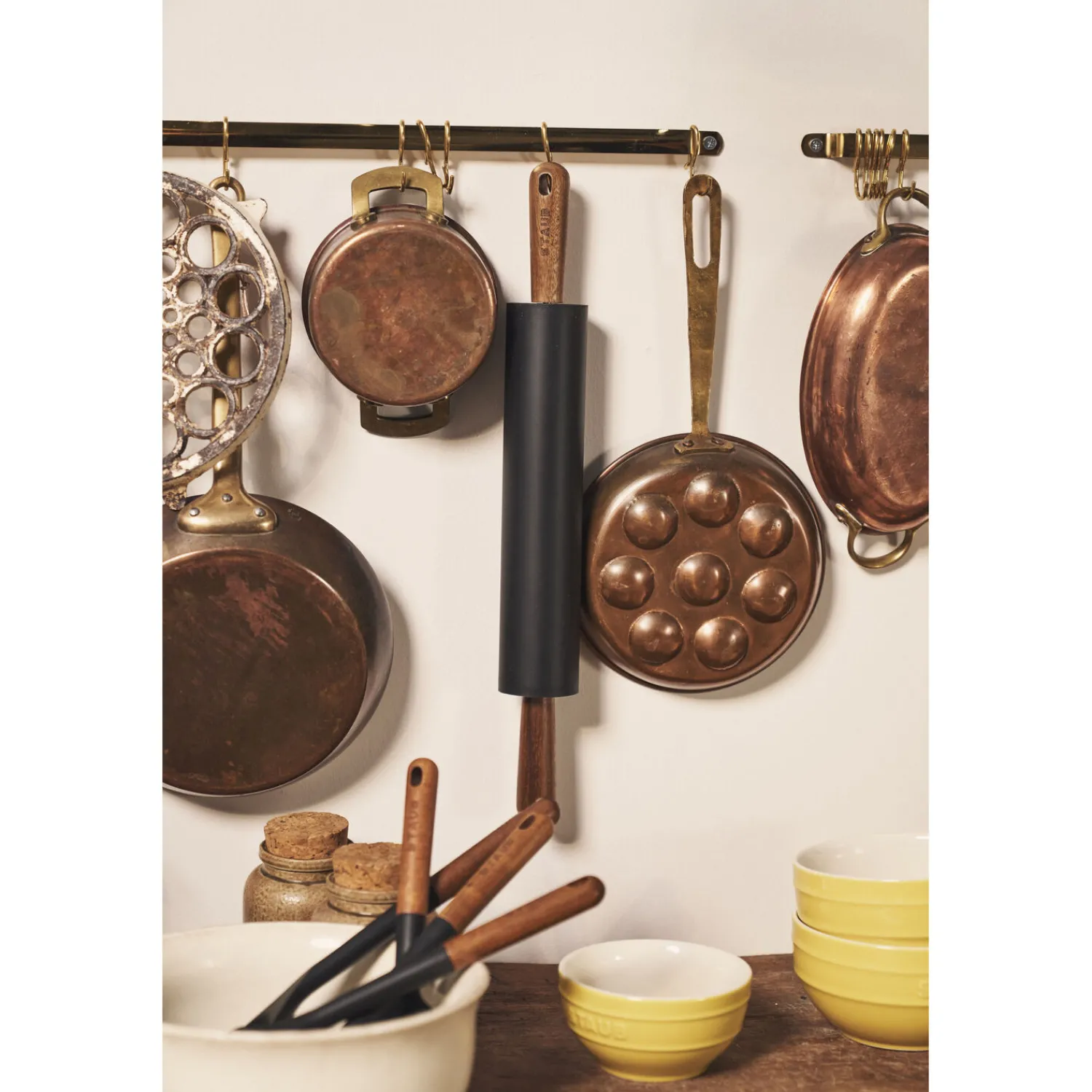Staub Rouleau à pâtisserie, 45 cm, Acacia Outlet