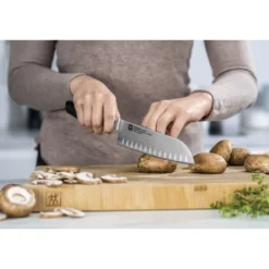 ZWILLING Santoku 18 cm, Argent Sale