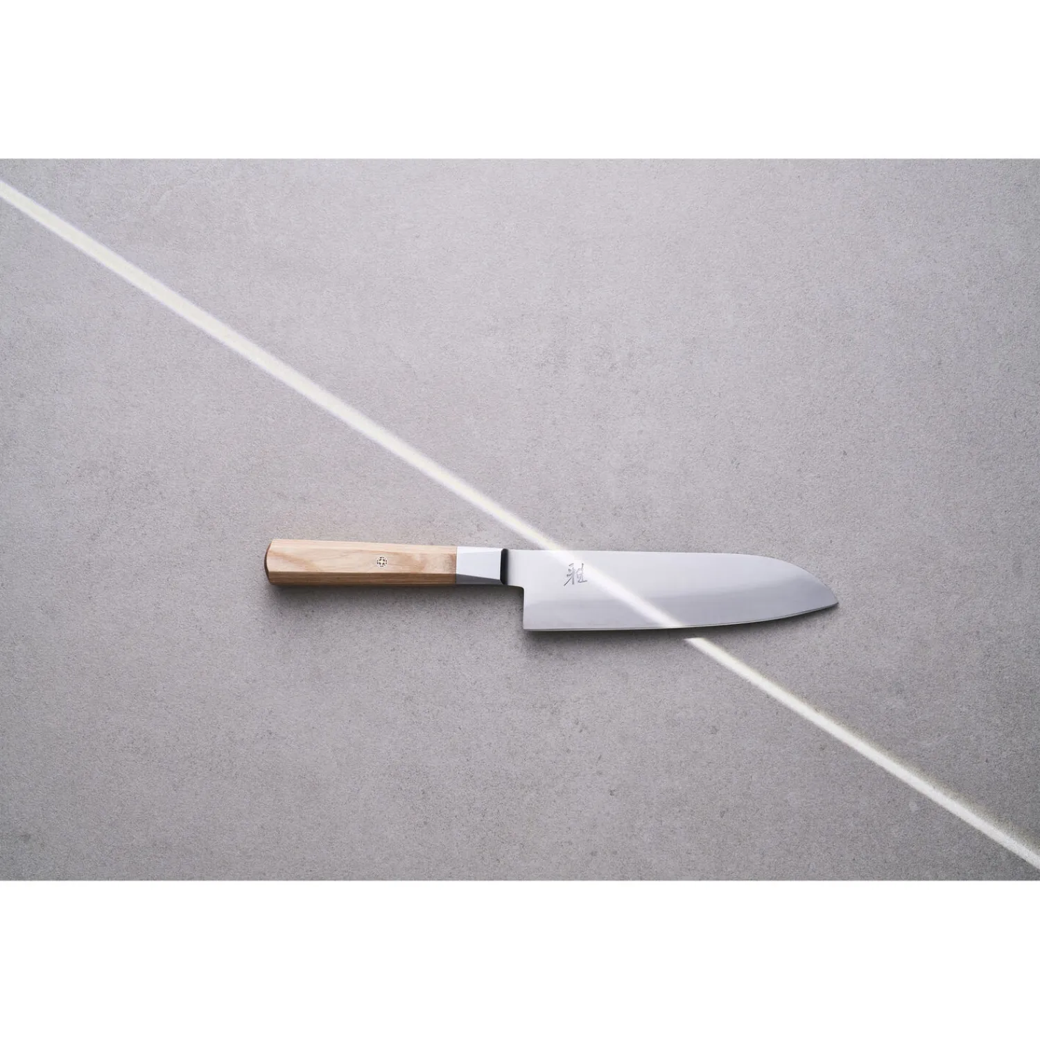 MIYABI Santoku 18 cm, Beige, Tranchant lisse Online