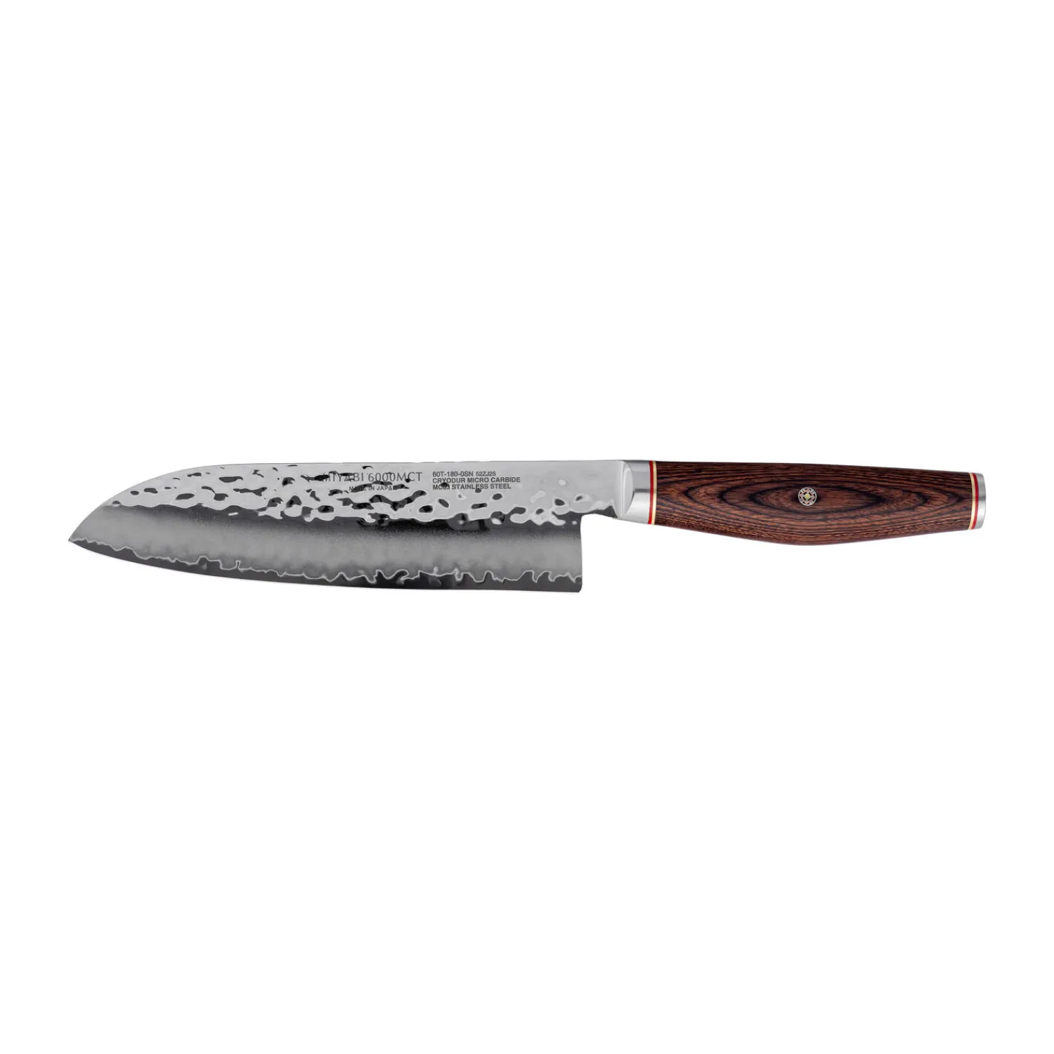 MIYABI Santoku 18 cm, Brun, Tranchant lisse Online