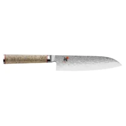 MIYABI Santoku 18 cm, Brun, Tranchant lisse Best