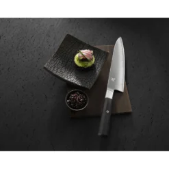 MIYABI Santoku 18 cm, Brun, Tranchant lisse Clearance