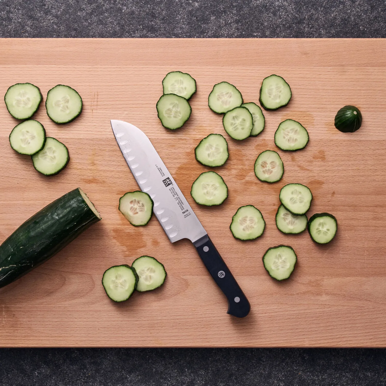 ZWILLING Santoku 18 cm, Tranchant alvéolé Clearance