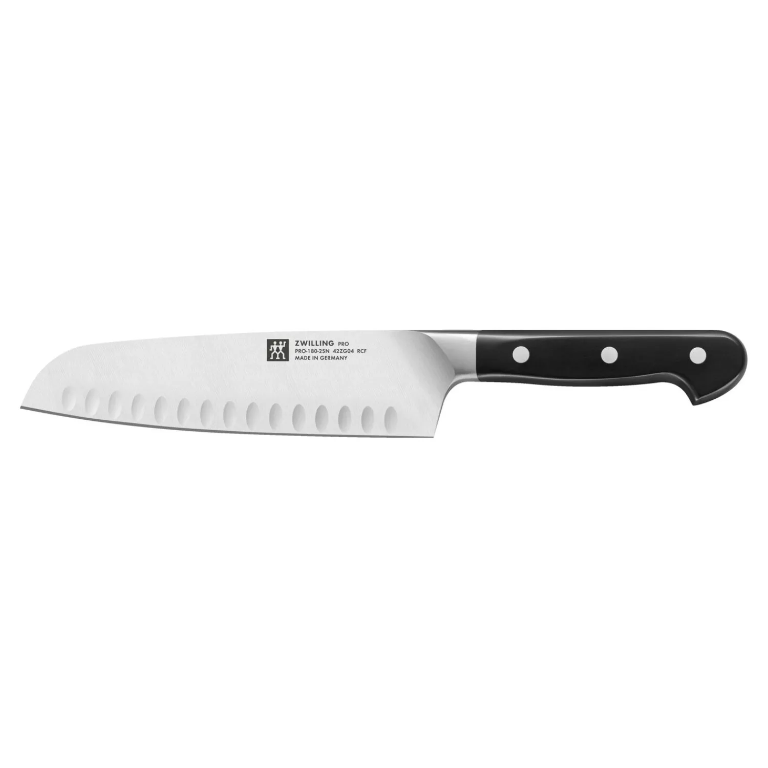ZWILLING Santoku 18 cm, Tranchant alvéolé