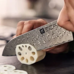 ZWILLING Santoku 18 cm, Tranchant lisse Discount