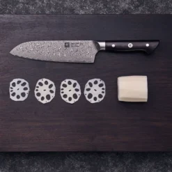 ZWILLING Santoku 18 cm, Tranchant lisse Discount