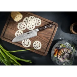 ZWILLING Santoku 18 cm, Tranchant lisse Discount