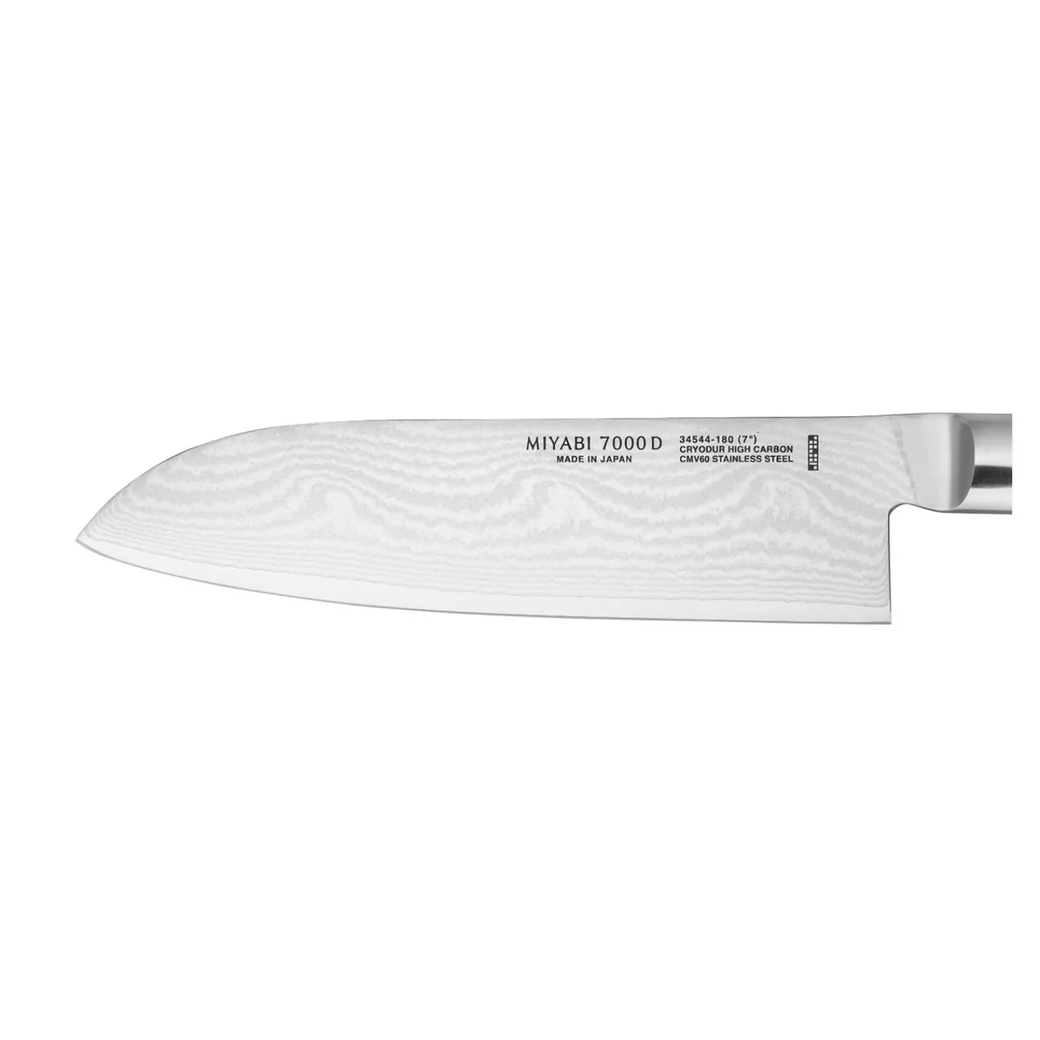 MIYABI Santoku 18 cm, Tranchant lisse Outlet