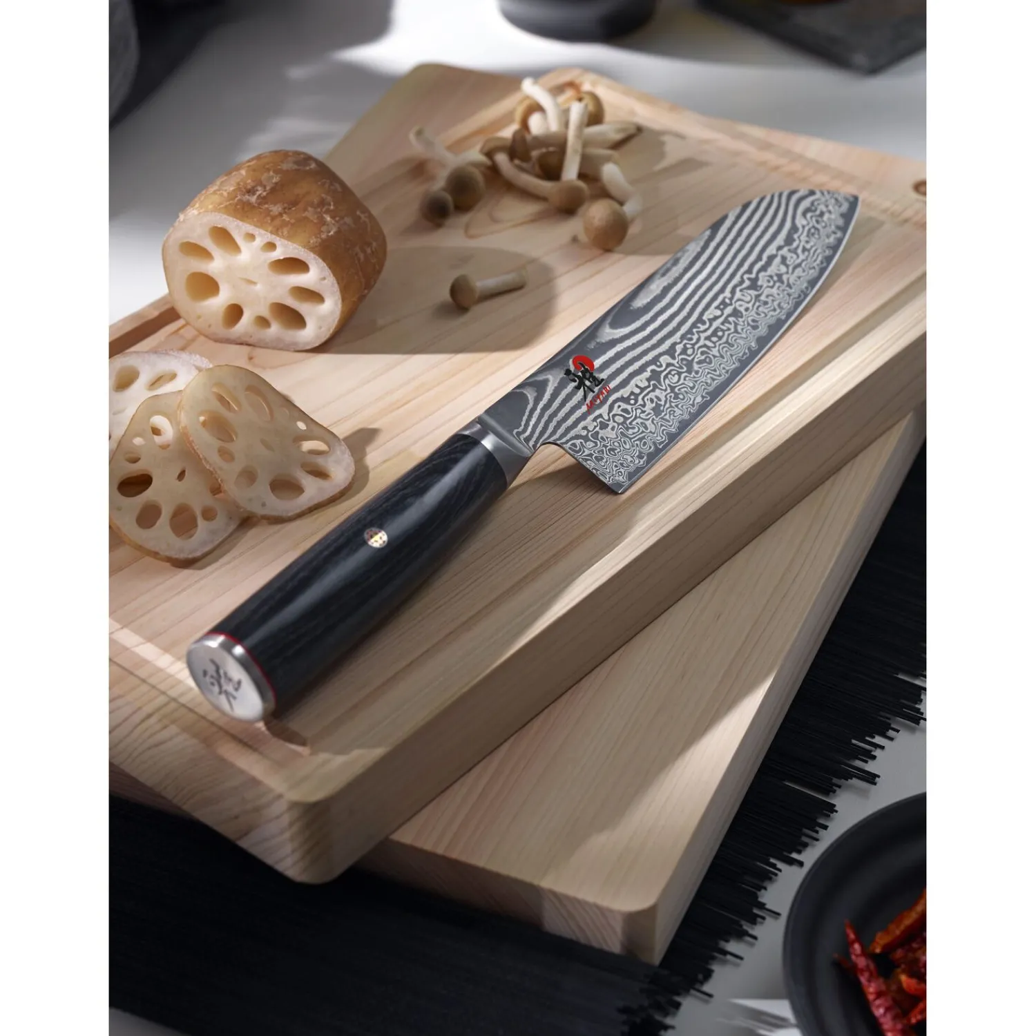 MIYABI Santoku 18 cm, Tranchant lisse Online