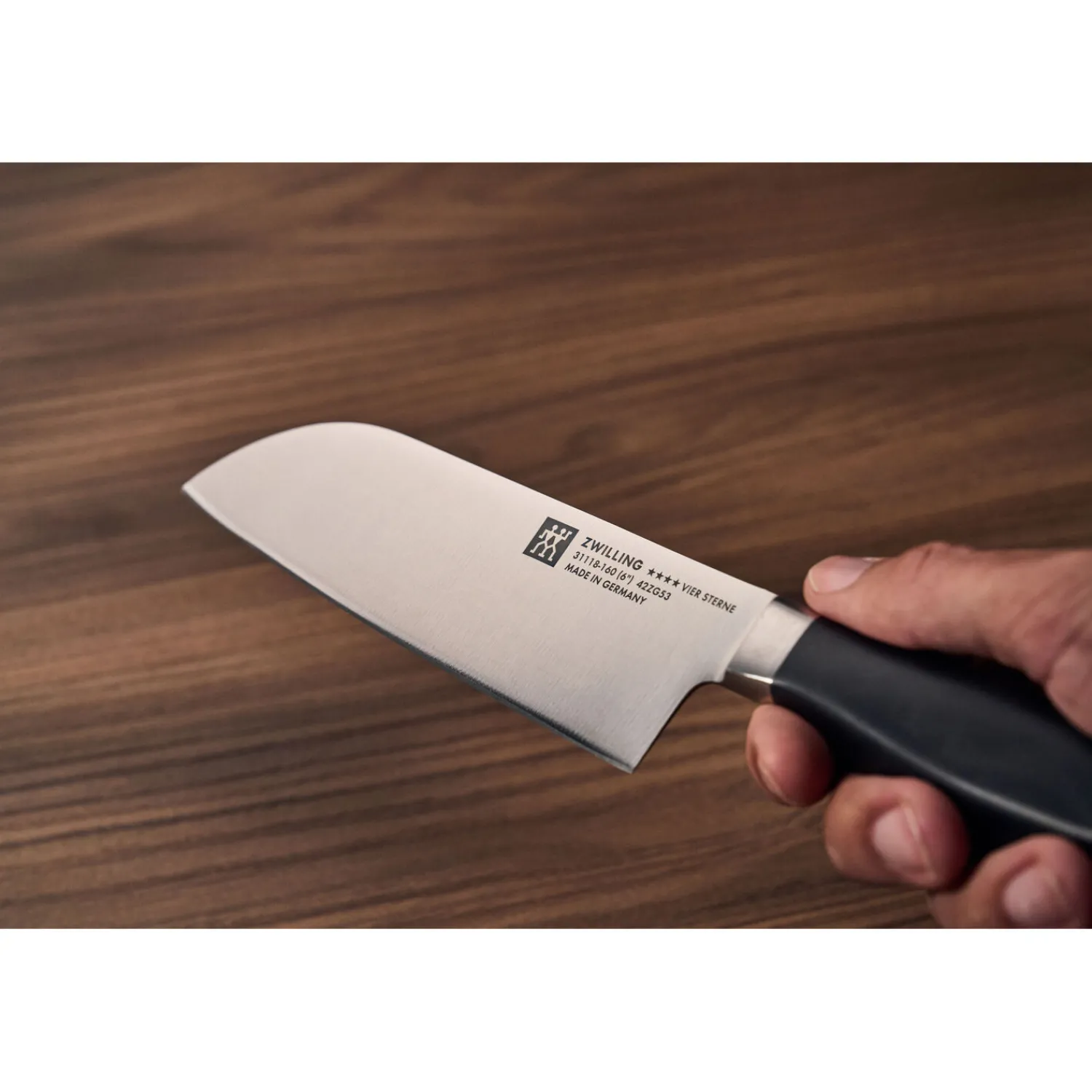 ZWILLING Santoku 16 cm, Tranchant lisse Outlet