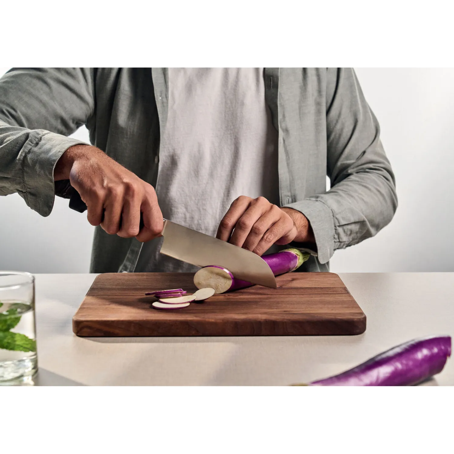 ZWILLING Santoku 16 cm, Tranchant lisse Outlet