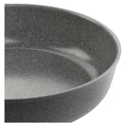 BALLARINI Sauteuse avec couvercle, 28 cm, Aluminium, Revêtement antiadhésif en céramique renforcée en titane Discount