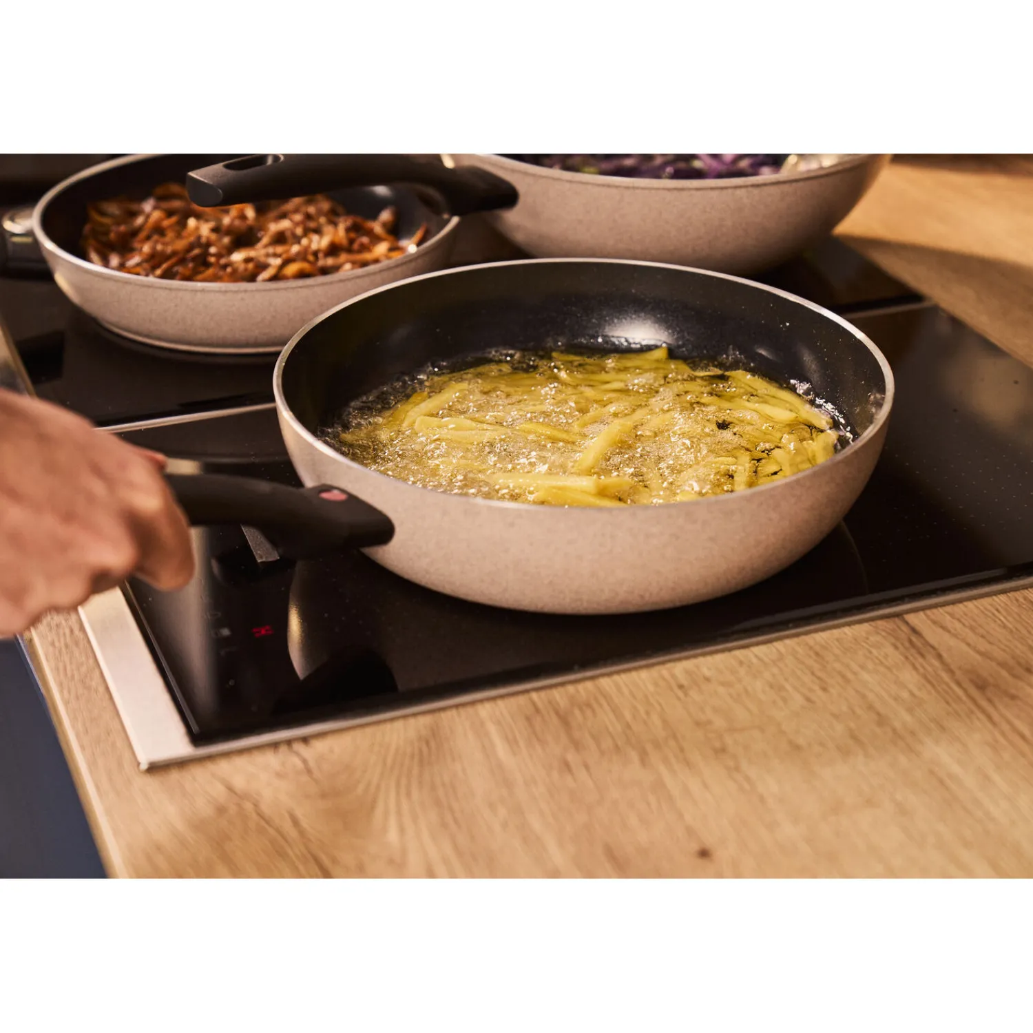 BALLARINI Sauteuse avec couvercle, 28 cm, Aluminium, Revêtement antiadhésif en céramique Online