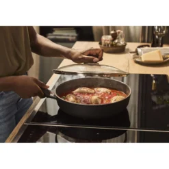 BALLARINI Sauteuse avec couvercle, 28 cm, Aluminium, Revêtement antiadhésif en céramique Hot