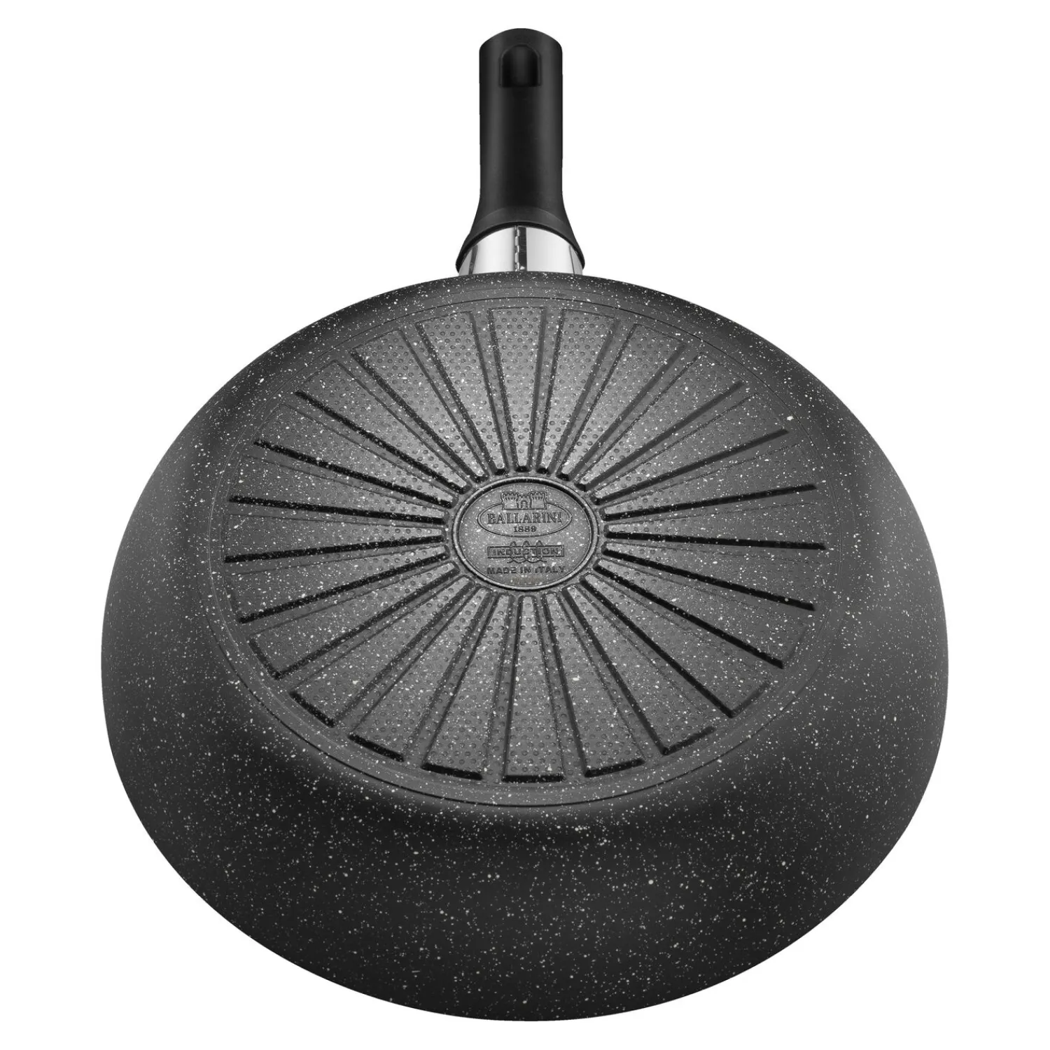 BALLARINI Sauteuse avec couvercle, 28 cm, Aluminium, Revêtement antiadhésif en céramique Hot