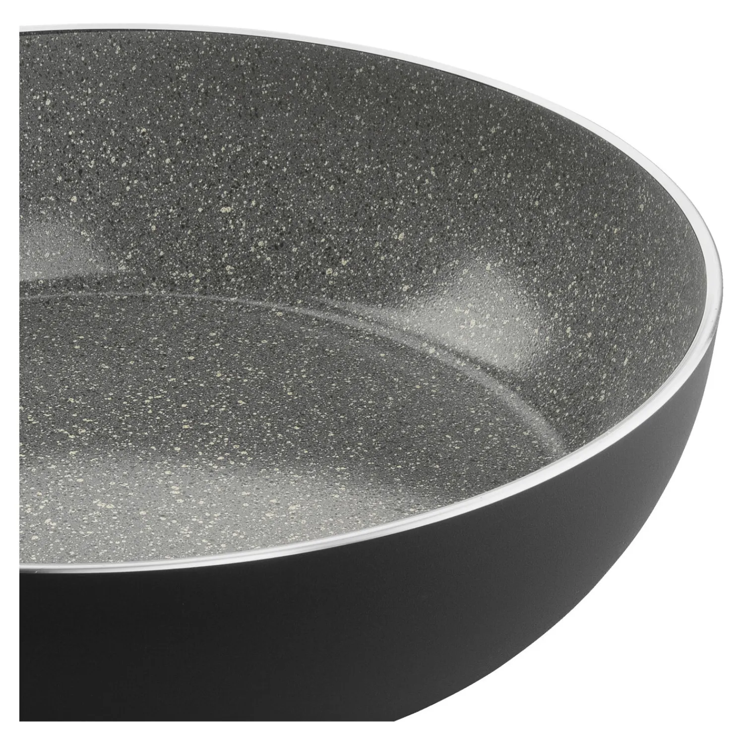 BALLARINI Sauteuse avec couvercle en verre, 28 cm, Aluminium, Revêtement antiadhésif en céramique Best