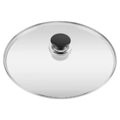 BALLARINI Sauteuse avec couvercle en verre, 28 cm, Aluminium, Revêtement antiadhésif en céramique Best
